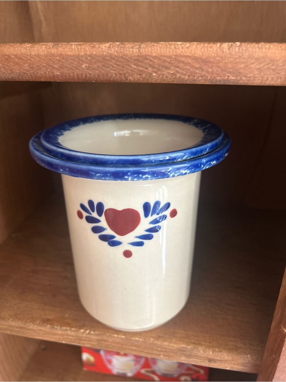 Vintage ceramic Dip chiller/ Utensil holder - Multipurpose